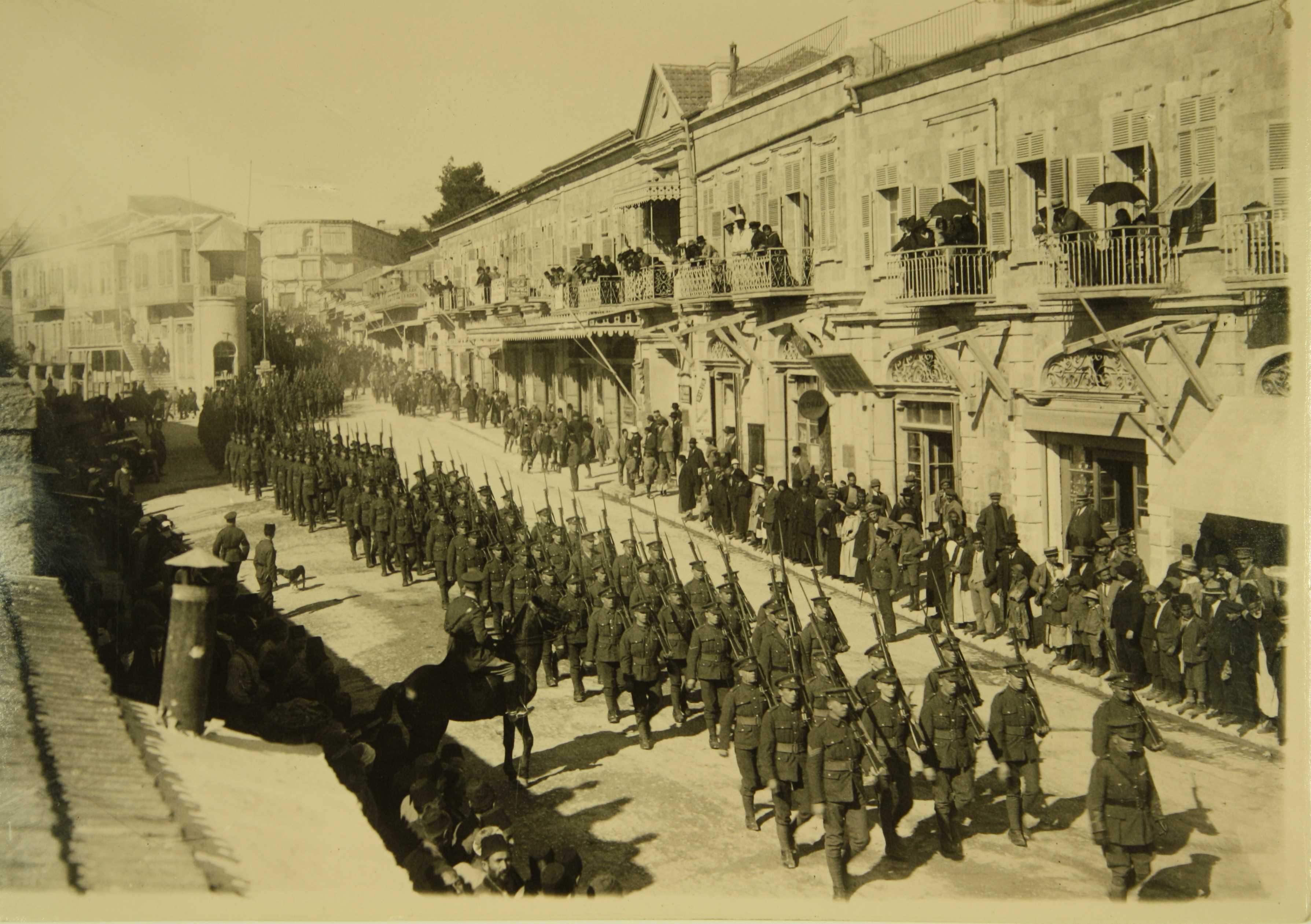 1918 Wounded British Soldiers Monastery Abu Ghosh Near Jerusalem 